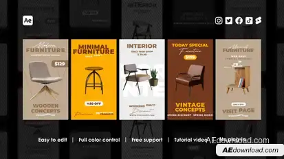 Online Shopping Instagram Reels Product Promo template preview