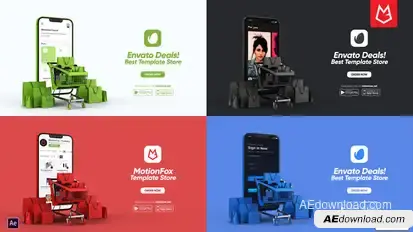 Online Shopping Store Promo Product Promo template preview
