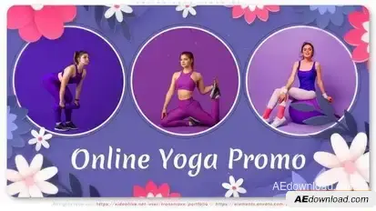 Online Yoga Learning Openers template preview