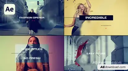Opener - Fashion Opener Openers template preview