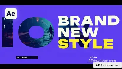 Opener - Typography Opener Openers template preview
