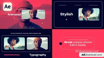 Opener - Typography Opener Openers template preview