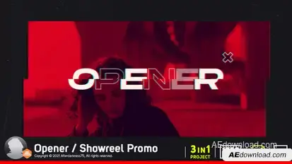 Opener / Showreel Promo Product Promo template preview