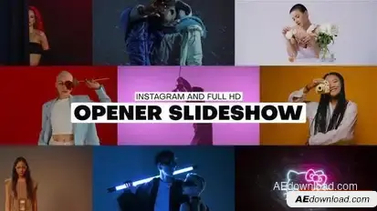Opener Slideshow Openers template preview