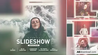 Opener Slideshow Video Displays template preview