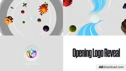 Opening Logo Reveal Logo Stings template preview