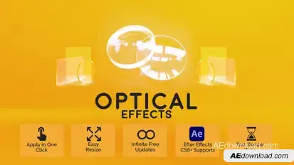 Optical Effects Elements template preview