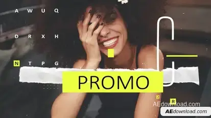 Optimistic Promo Video Displays template preview
