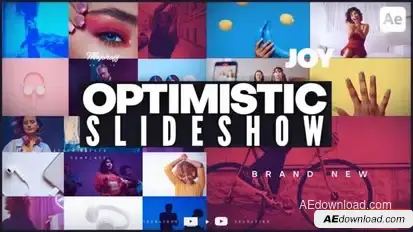 Optimistic Slideshow Openers template preview