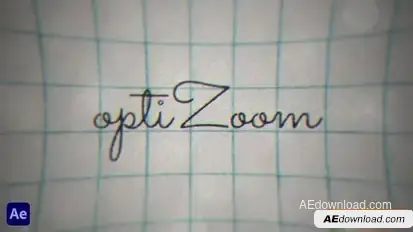 OptiZoom | After Effects Template Openers template preview