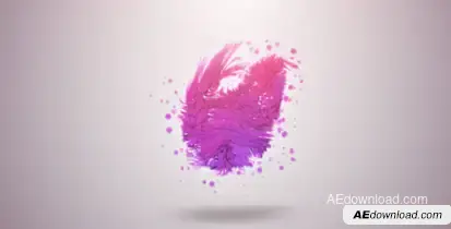 Organic Particles Logo Reveal Logo Stings template preview