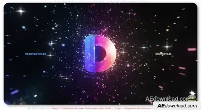 Original Particles Logo Animation Logo Stings template preview