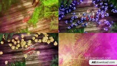 Ornament Glow Unveil Logo Stings template preview