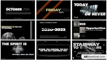 Сorporate Titles | After Effects Titles template preview
