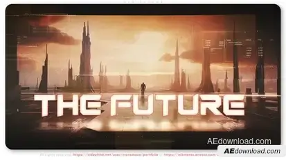 Our Future Video Displays template preview