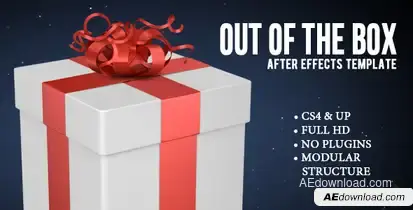 Out Of The Box Titles template preview