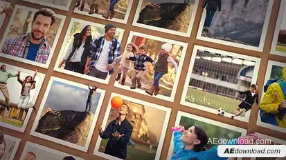 Out of the Frame - Photo Slideshow Openers template preview