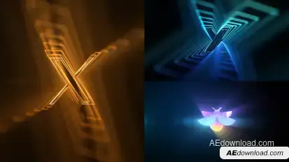 Outline Logo Reveal Logo Stings template preview