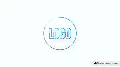 Outline Logo Reveal Logo Stings template preview