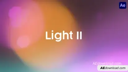 Light Leaks Elements template preview