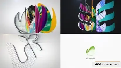 Page Filp Logo Reveal Logo Stings template preview