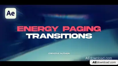 Paging Transitions Elements template preview