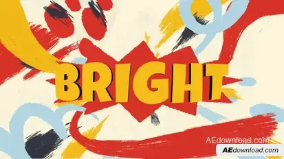 Paint Brushes Intro Logo Logo Stings template preview