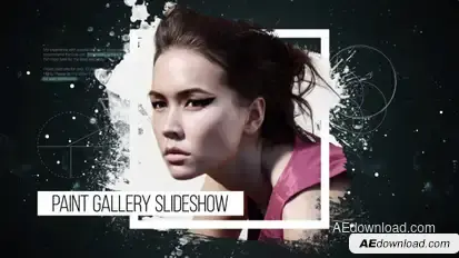 Paint Gallery Slideshow Openers template preview