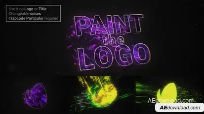 Paint The Logo Logo Stings template preview