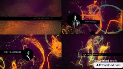 Painted Intro Openers template preview