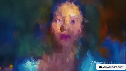 Painted Motion Elements template preview