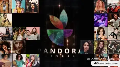 Pandora Reveal Logo Stings template preview