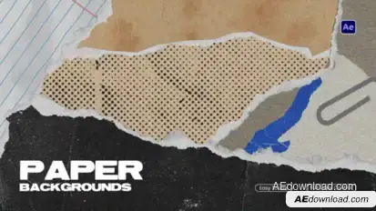 Paper Backgrounds Elements template preview