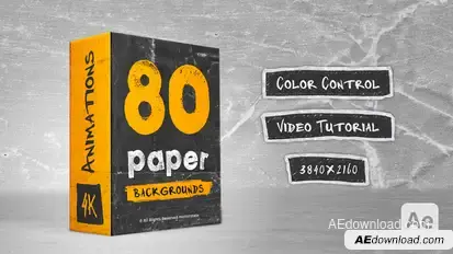 Paper Backgrounds Pack Elements template preview