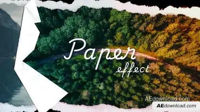 Paper Fold Opener | After Effects Openers template preview