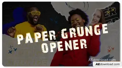 Paper Grunge Opener Openers template preview