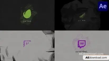 Paper Logo Opener for After Effects Logo Stings template preview