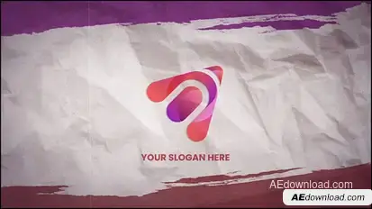 Paper Logo Reveal Logo Stings template preview