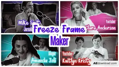 Freeze Frame V2 Openers template preview