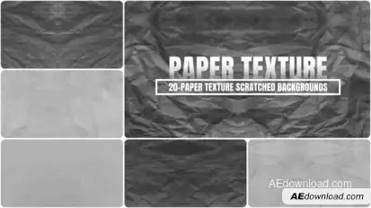 Paper Texture Scratched Backgrounds & Overlays – Vintage Grunge Pack Elements template preview