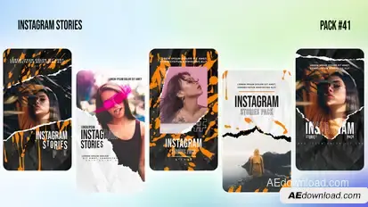 Paper Torn Stories Pack Elements template preview