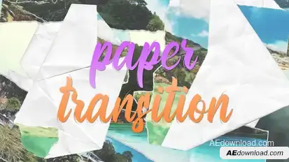 Paper Transition Elements template preview