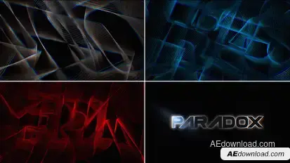Paradox Title Opener Titles template preview