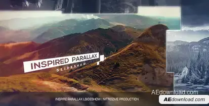 Parallax Intro Video Displays template preview
