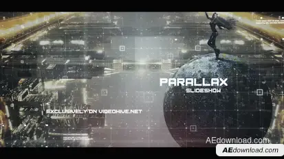 Parallax Slideshow Openers template preview