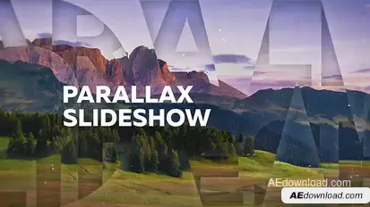 Parallax Slideshow Video Displays template preview