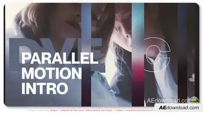 Parallel Motion Intro Openers template preview