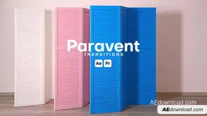 Paravent Transitions Elements template preview
