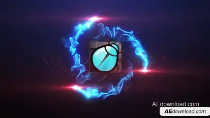 Particle Burst Logo Reveal Logo Stings template preview