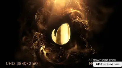 Particle Elegance Logo Intro Logo Stings template preview
